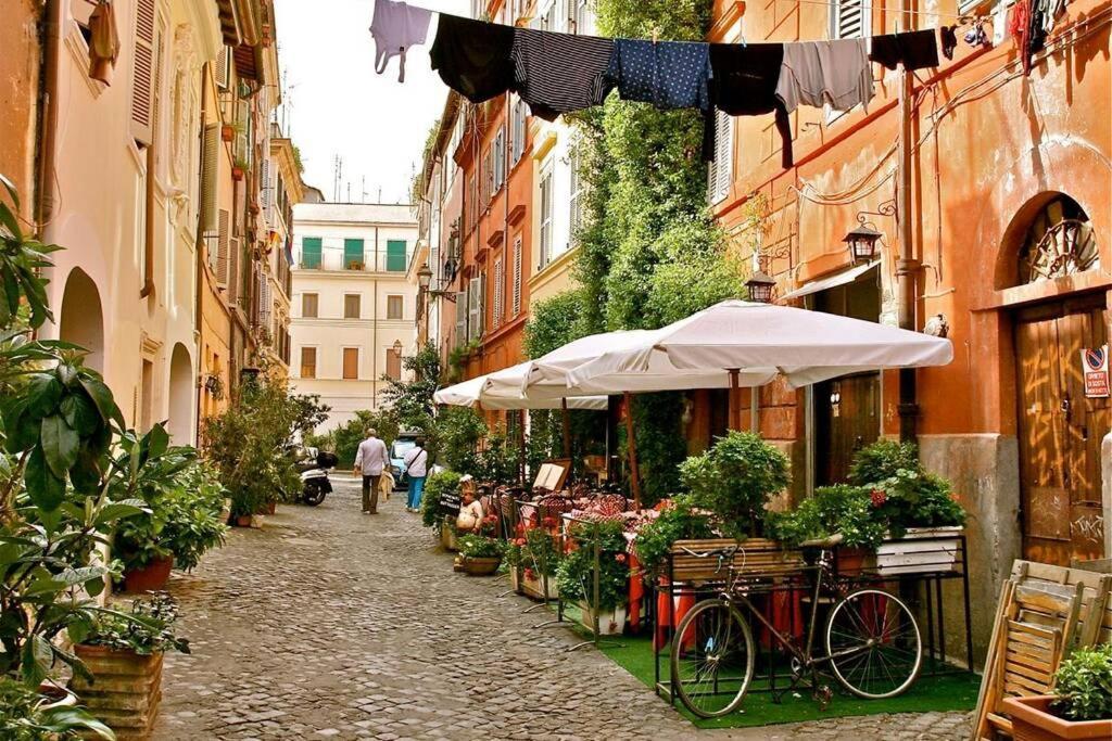 Porta Portese Happy House, Trastevere Steps Lejlighed *